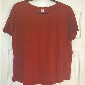 Old Navy Women's Short Sleeve Red Tee